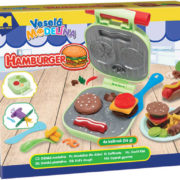 MAC TOYS Modelína veselá Burger kreativní set s nástroji výroba hamburgeru