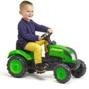 FALK Baby traktor Country Farmer šlapací Zelený vozítko s klaksonem