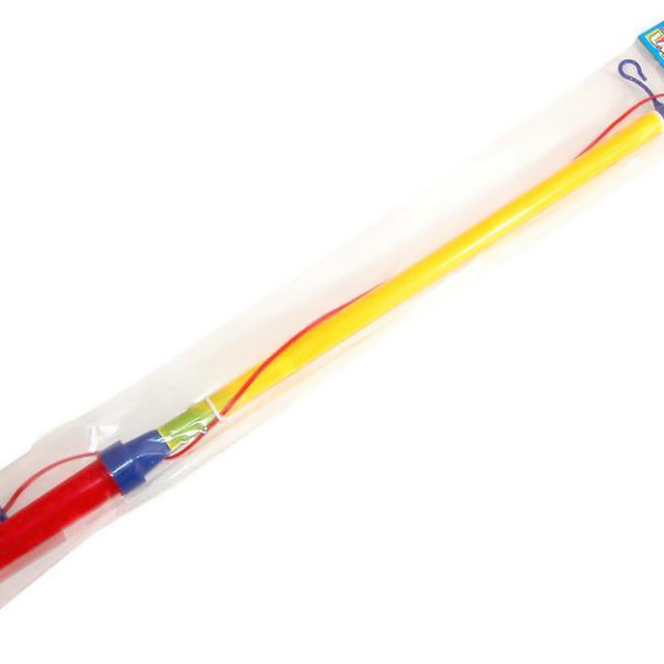 Hůlka barevná držák na lampion na baterie 50cm plast Světlo