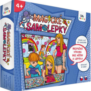 ALBI Magické samolepky kreativní set výroba samolepek