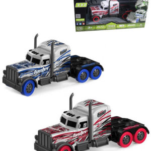 RC Auto tahač 20cm na vysílačku 2,4GHz na baterie USB 2 barvy
