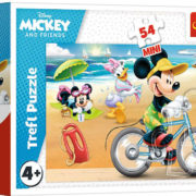 TREFL PUZZLE Mickey Mouse Den s přáteli mini 20x13cm 54 dílků 4 druhy