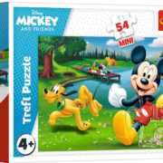TREFL PUZZLE Mickey Mouse Den s přáteli mini 20x13cm 54 dílků 4 druhy