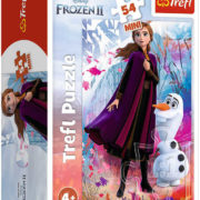 TREFL PUZZLE Frozen 2 (Ledové Království) mini 20x13cm 54 dílků 4 druhy