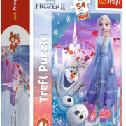 TREFL PUZZLE Frozen 2 (Ledové Království) mini 20x13cm 54 dílků 4 druhy