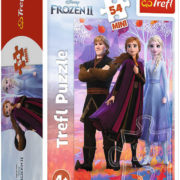 TREFL PUZZLE Frozen 2 (Ledové Království) mini 20x13cm 54 dílků 4 druhy