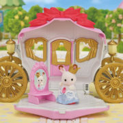 Sylvanian Families herní set králičí princezna + královský kočár s doplňky