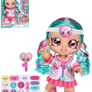 KINDI KIDS Panenka Cindy Pops doktorka 30cm interaktivní herní set s doplňky