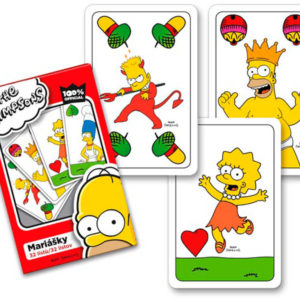 EFKO Hra karty Mariášky The Simpsons *SPOLEČENSKÉ HRY*