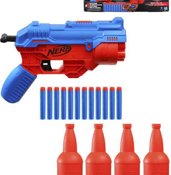 HASBRO NERF Alpha Strike BOA RC-6 set blaster s 12 náboji a 4 terči