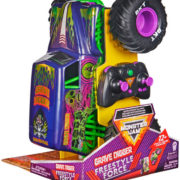 SPIN MASTER RC Auto trikové Monster Grave Digger na vysílačku na baterie