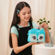 SPIN MASTER Purse Pets Kabelka interaktivní liška velké oči mrká na baterie Zvuk