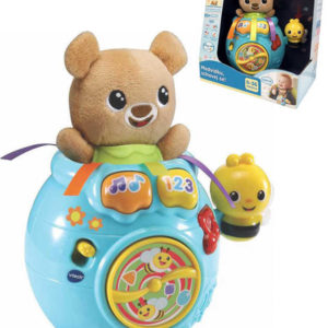 VTECH Medvídku, schovej se! a aktivitami na baterie pro miminko Světlo Zvuk CZ