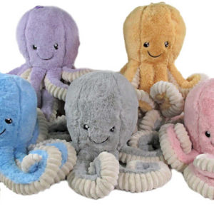 PLYŠ Chobotnice 50cm 5 barev *PLYŠOVÉ HRAČKY*