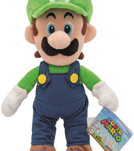 SIMBA PLYŠ Postavička Luigi 30cm (Super Mario) *PLYŠOVÉ HRAČKY*
