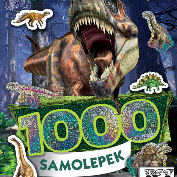 JIRI MODELS 1000 samolepek s aktivitami Dinosauři