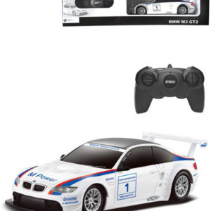 RASTAR RC Auto závodní BMW M3 1:24 na vysílačku na baterie bílé