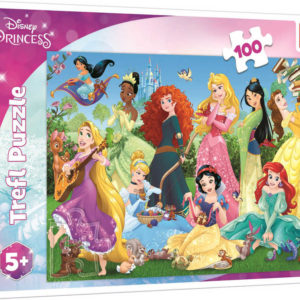 TREFL PUZZLE Disney Okouzlující Princezny 41x28cm 100 dílků skládačka