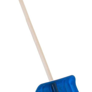 DŘEVO Lopata pro děti na sníh 87cm hráblo T-ručka modré plast/dřevo