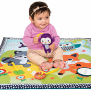 INFANTINO Baby deka hrací s hrazdou Safari s aktivitami pro miminko