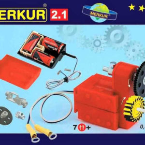 MERKUR M 2.1 Elektromotor na baterie doplněk *KOVOVÁ STAVEBNICE*