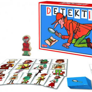 EFKO Hra retro postřehová Detektiv *SPOLEČENSKÉ HRY*