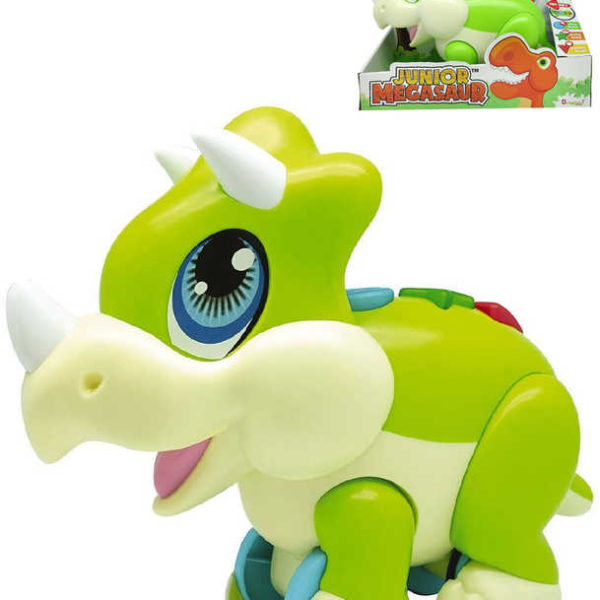 ADC Baby Junior Megasaur dinosaurus Triceratops na baterie Světlo Zvuk