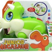 ADC Baby Junior Megasaur dinosaurus Triceratops na baterie Světlo Zvuk