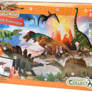 MAC TOYS Kalendář adventní dinosauři 24 zvířátek s doplňky