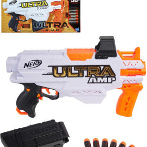HASBRO NERF Ultra AMP herní set blaster + 6 šipek na baterie