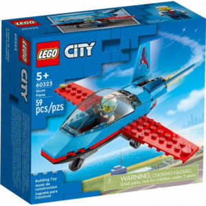 LEGO CITY Kaskadérské letadlo 60323 STAVEBNICE