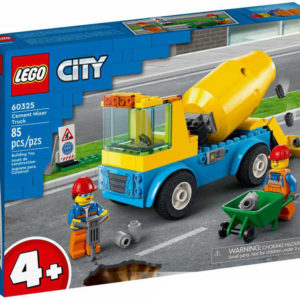 LEGO CITY Auto náklaďák s míchačkou na beton 60325 STAVEBNICE