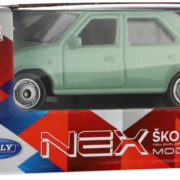 WELLY Auto model Škoda 7cm volný chod 1:60 různé druhy v krabičce