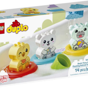 LEGO DUPLO Legrace ve vaně: Plovoucí vláček se zvířátky 10965 STAVEBNICE