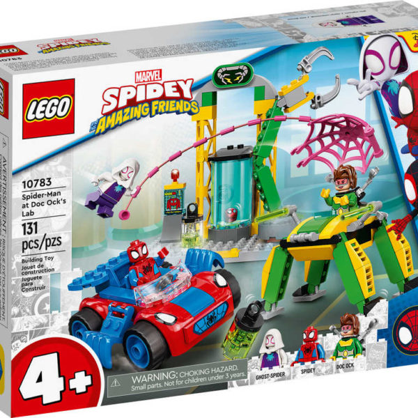 LEGO MARVEL Spiderman v laboratoři Doc Ocka 10783 STAVEBNICE