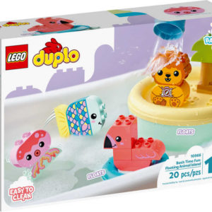 LEGO DUPLO Legrace ve vaně: Plovoucí ostrov se zvířátky 10966 STAVEBNICE