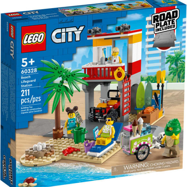 LEGO CITY Stanice pobřežní hlídky 60328 STAVEBNICE