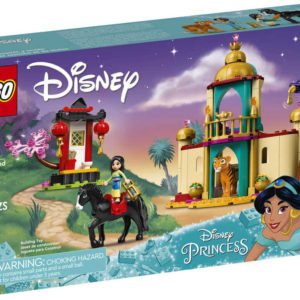 LEGO PRINCESS Dobrodružství Jasmíny a Mulan 43208 STAVEBNICE