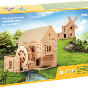WALACHIA Vario MILL 122 dílků 33W49 DŘEVĚNÁ STAVEBNICE