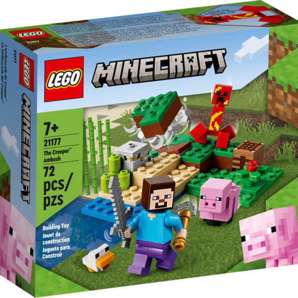 LEGO MINECRAFT Útok Creepera 21177 STAVEBNICE