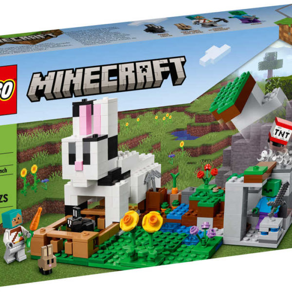 LEGO MINECRAFT Králičí ranč 21181 STAVEBNICE LEGO MINECRAFT Králičí ranč 21181 STAVEBNICE