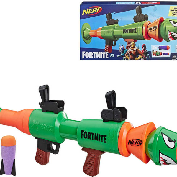 HASBRO NERF FORTNITE RL Set dětský blaster + 2 soft rakety