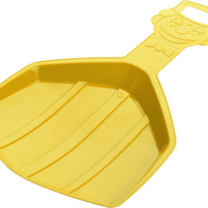 PLASTKON Kluzák na sníh KLAUN sáňkovací lopata dětská žlutá