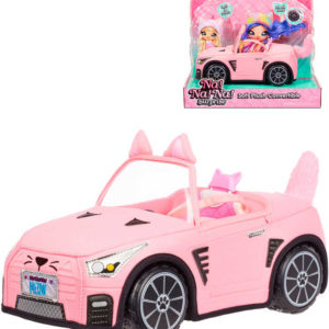 Na! Na! Na! Surprise Stylový kabriolet autíčko soft textilní pro fashion panenku