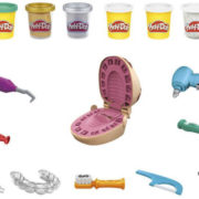 HASBRO PLAY-DOH Zubař Doktor Drill and Fill set modelína s nástroji