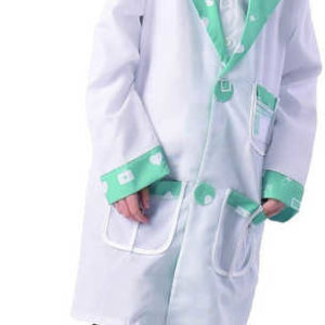 KARNEVAL Šaty doktor vel. M (120-130 cm) 5-9 let KOSTÝM