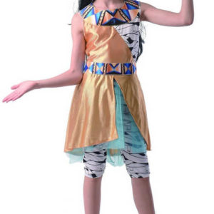 KARNEVAL Šaty Kleopatra vel. M (120-130 cm) 5-9 let KOSTÝM