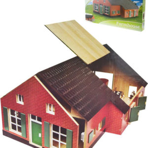 DŘEVO Farma statek s hospodářským stavením 77x57x32cm *DŘEVĚNÉ HRAČKY*