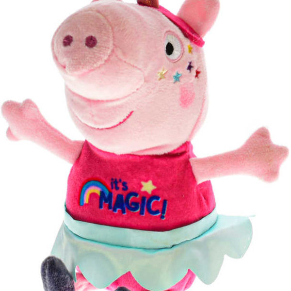 PLYŠ Jednorožec prasátko Peppa Pig 31cm párty *PLYŠOVÉ HRAČKY*