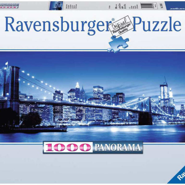 RAVENSBURGER Puzzle panoramatické 1000 dílků New York 98x38cm foto skládačka
